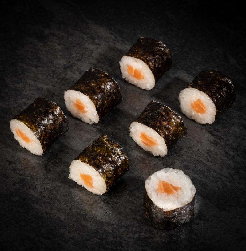 Makirolle mit Lachs