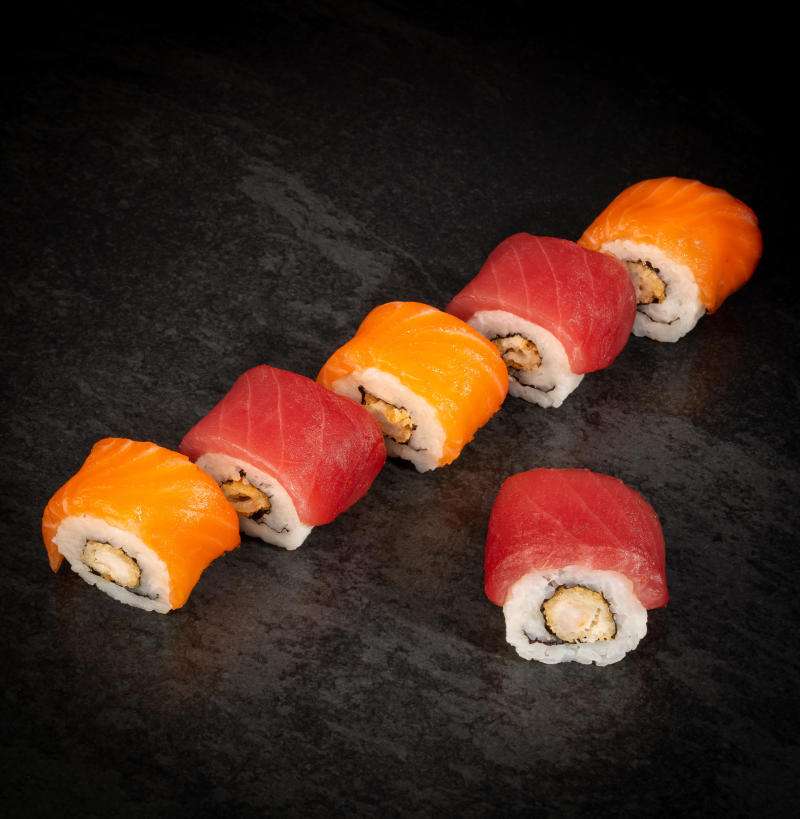 Nigirirolle Garnele
